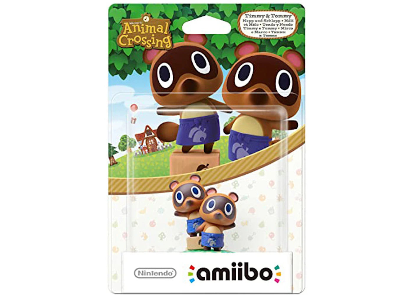 Nintendo Animal Crossing Tommy & Tommy amiibo