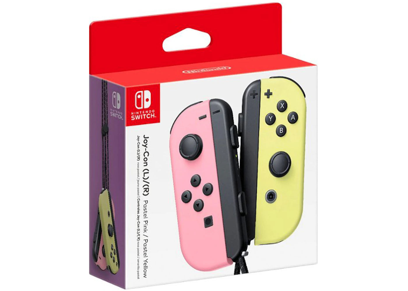 Nintendo Nintendo Switch Joy-Con (L-R) HACAJAVAF Pastel Pink/Pastel Yellow