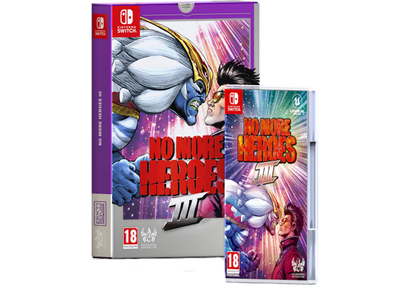 Nintendo No More Heroes III Collector Edition Video Game Bundle