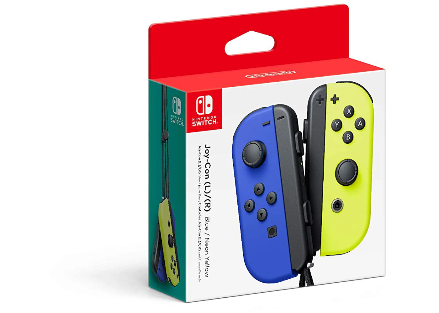 Nintendo Switch Joy-Con (L-R) (HACAJAPAA) Blue/ Neon Yellow