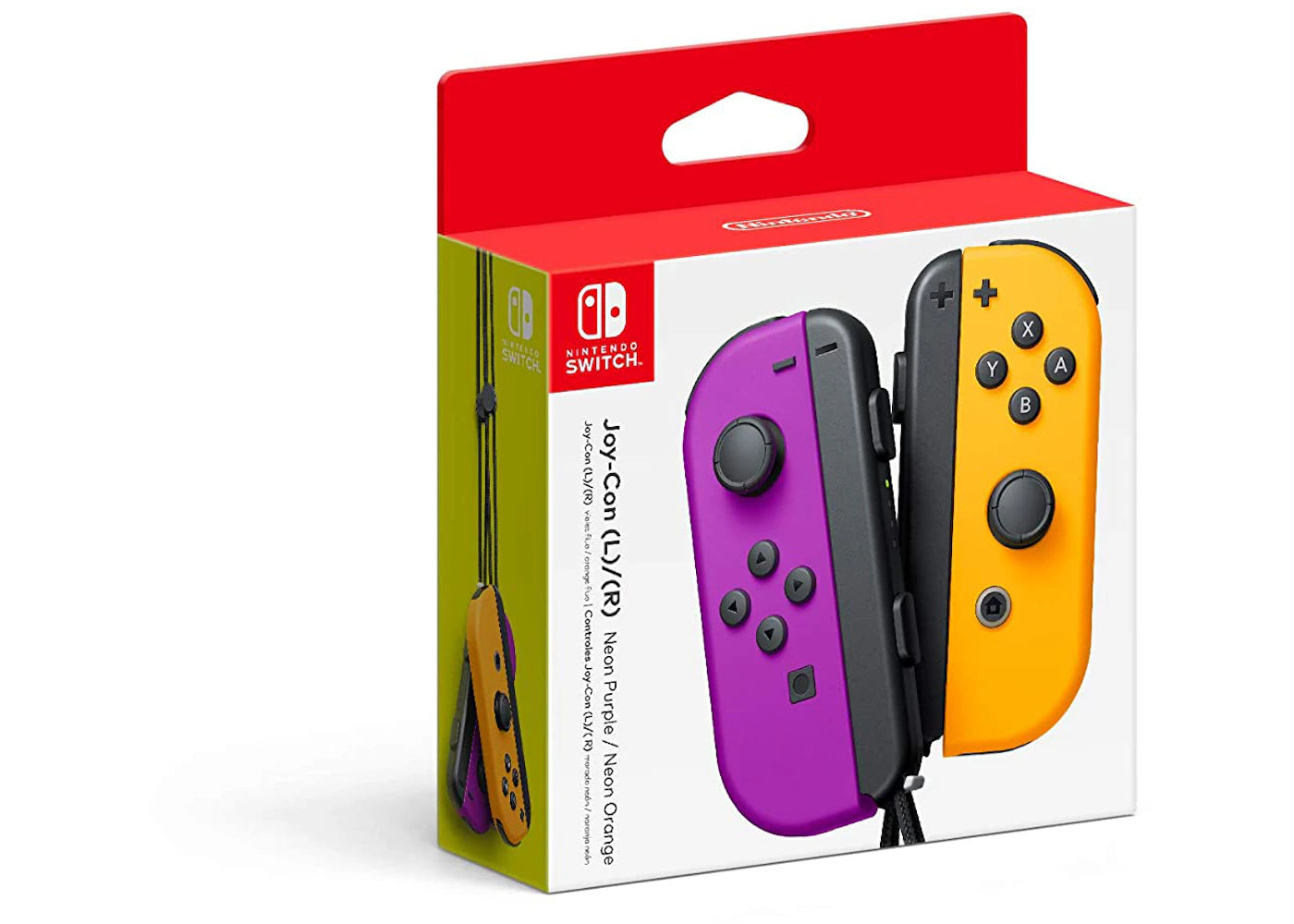 Nintendo Switch Joy-Con (L-R) (HACAJAQAA) Purple/Neon Orange