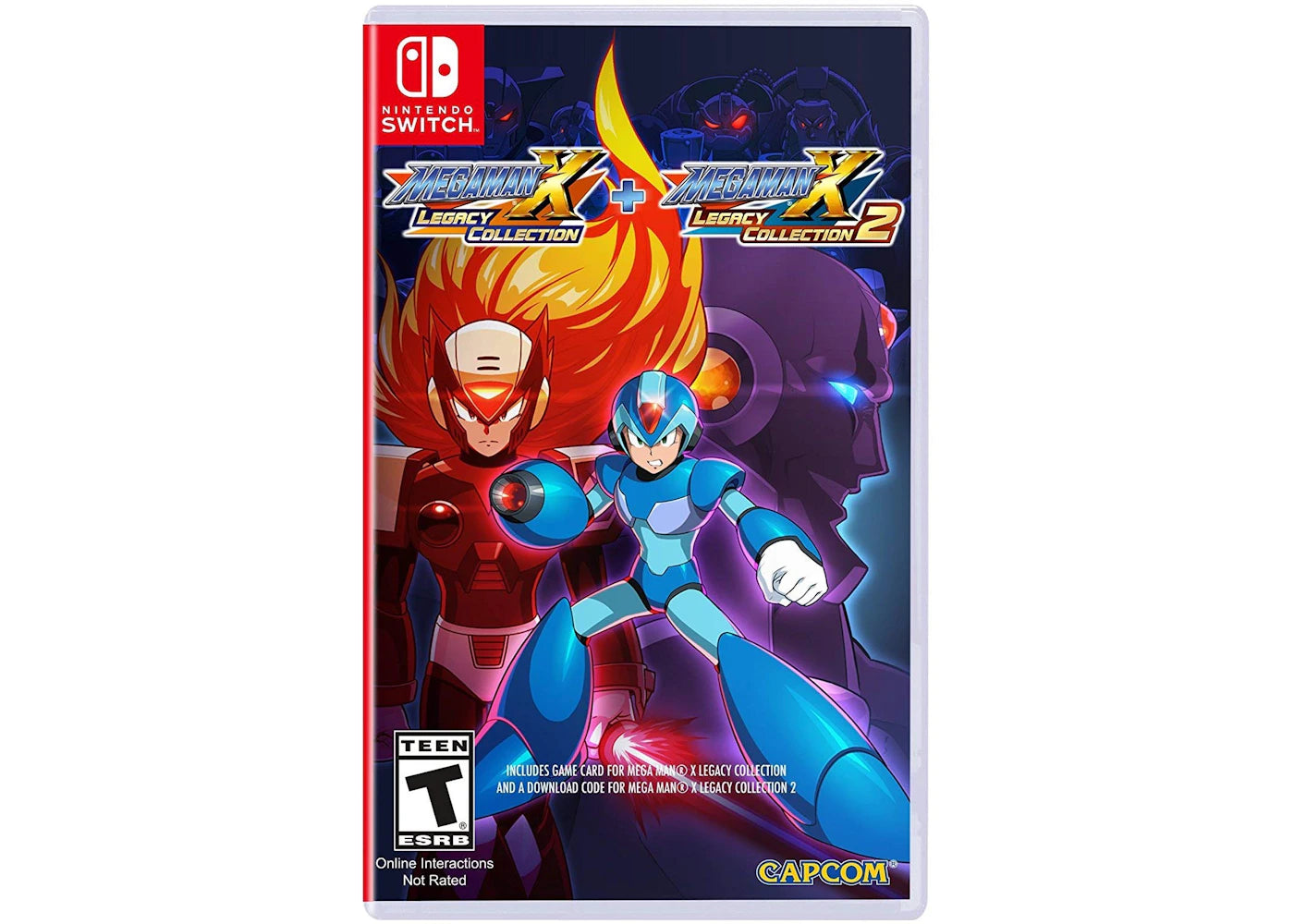 Nintendo Switch Mega Man X Legacy Collection Twin Pack Video Game