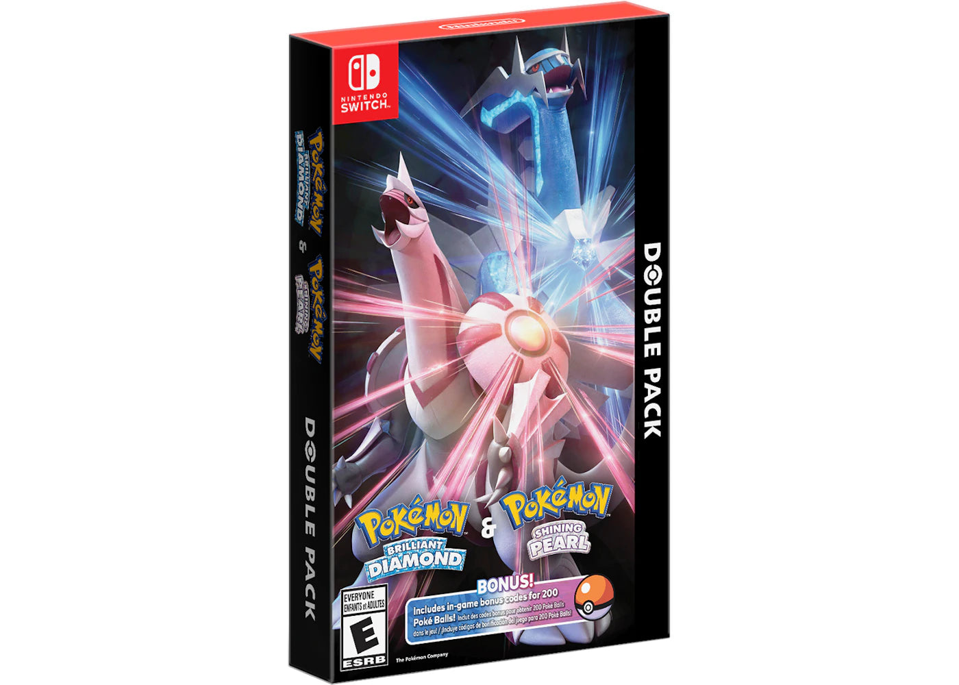 Nintendo Switch Pokemon Brilliant Diamond & Shining Pearl Video Game Bundle