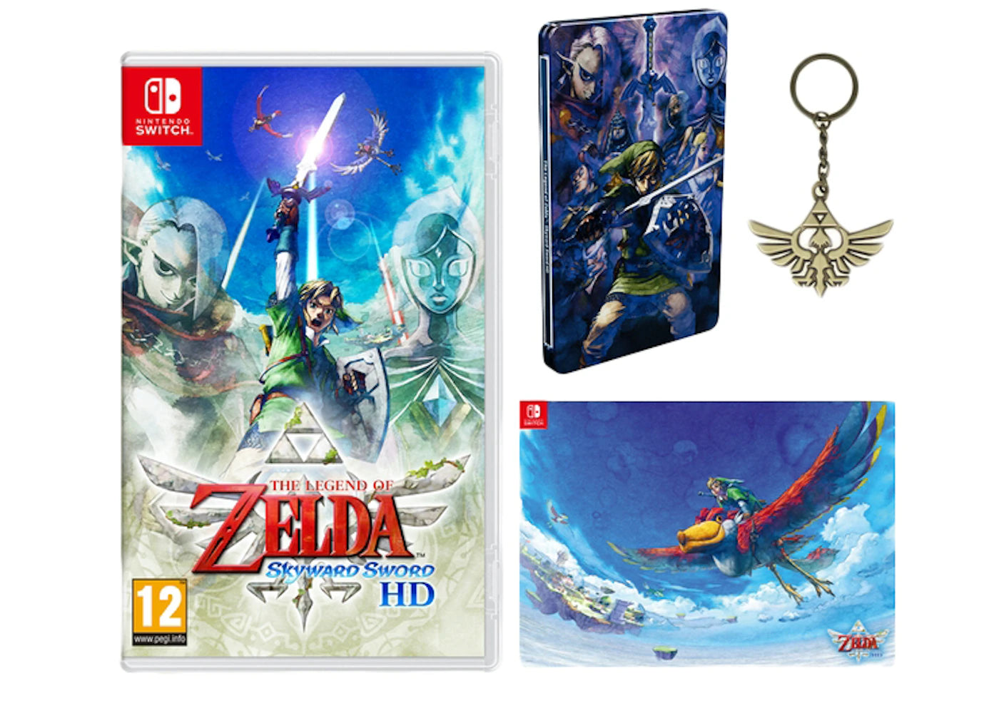 Nintendo Switch The Legend of Zelda: Skyward Sword HD Video Game Bundle