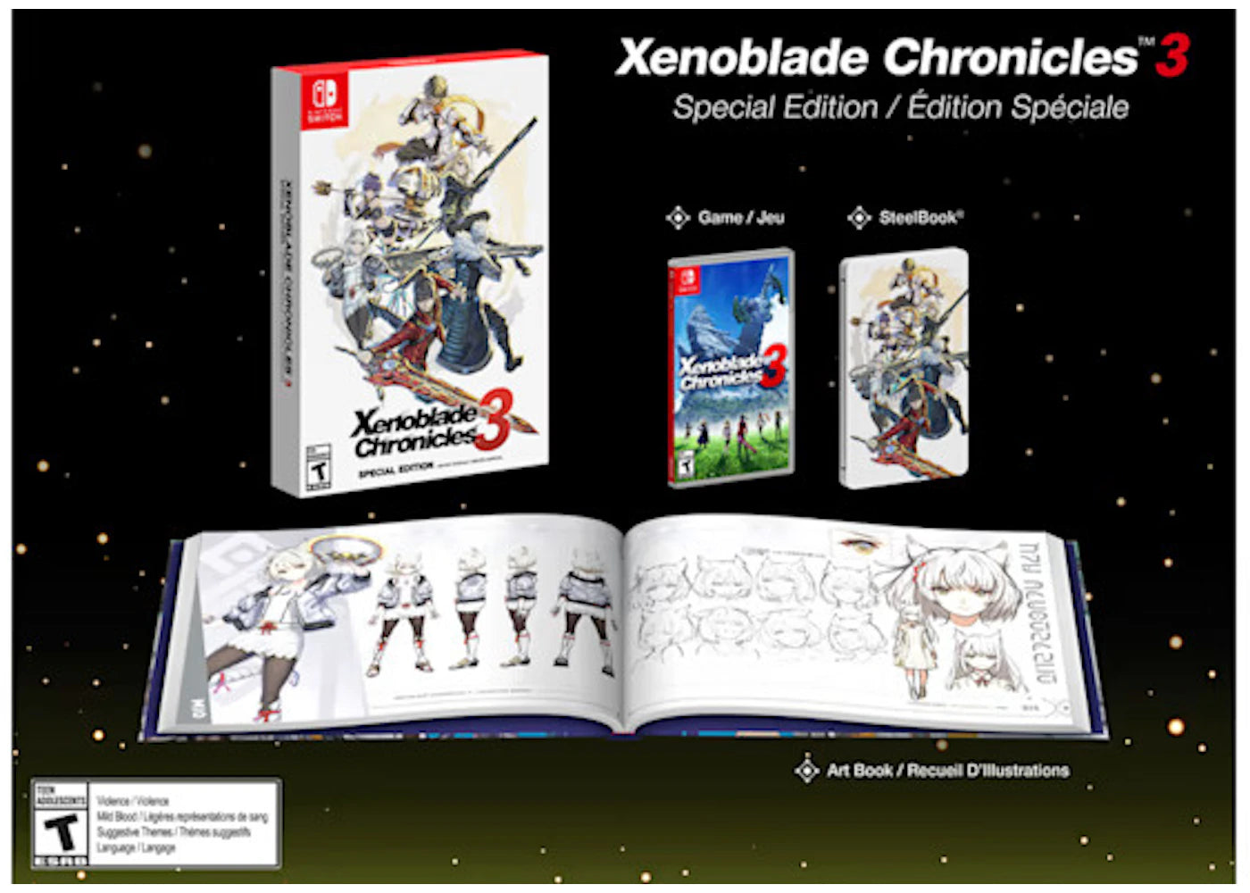 Nintendo Xenoblade Chronicles 3 Special Edition (Video Game Included)