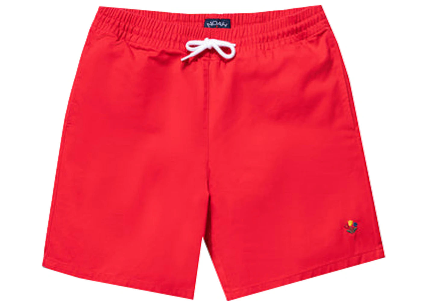 Noah Cotton Twill Shorts Red