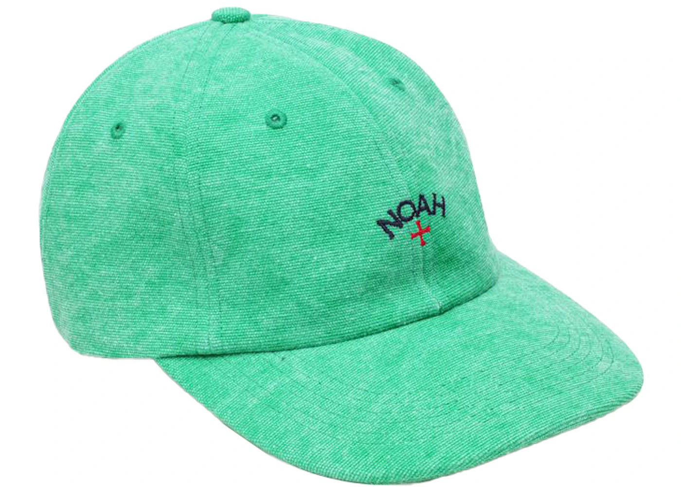 Noah Recycled Canvas Core Logo 6-Panel Emerald