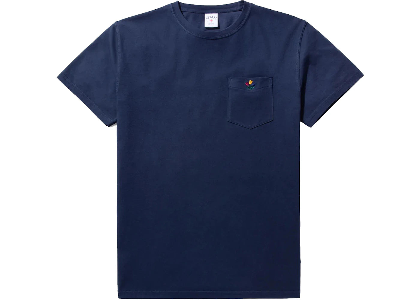 Noah Tulip Pocket Tee Navy