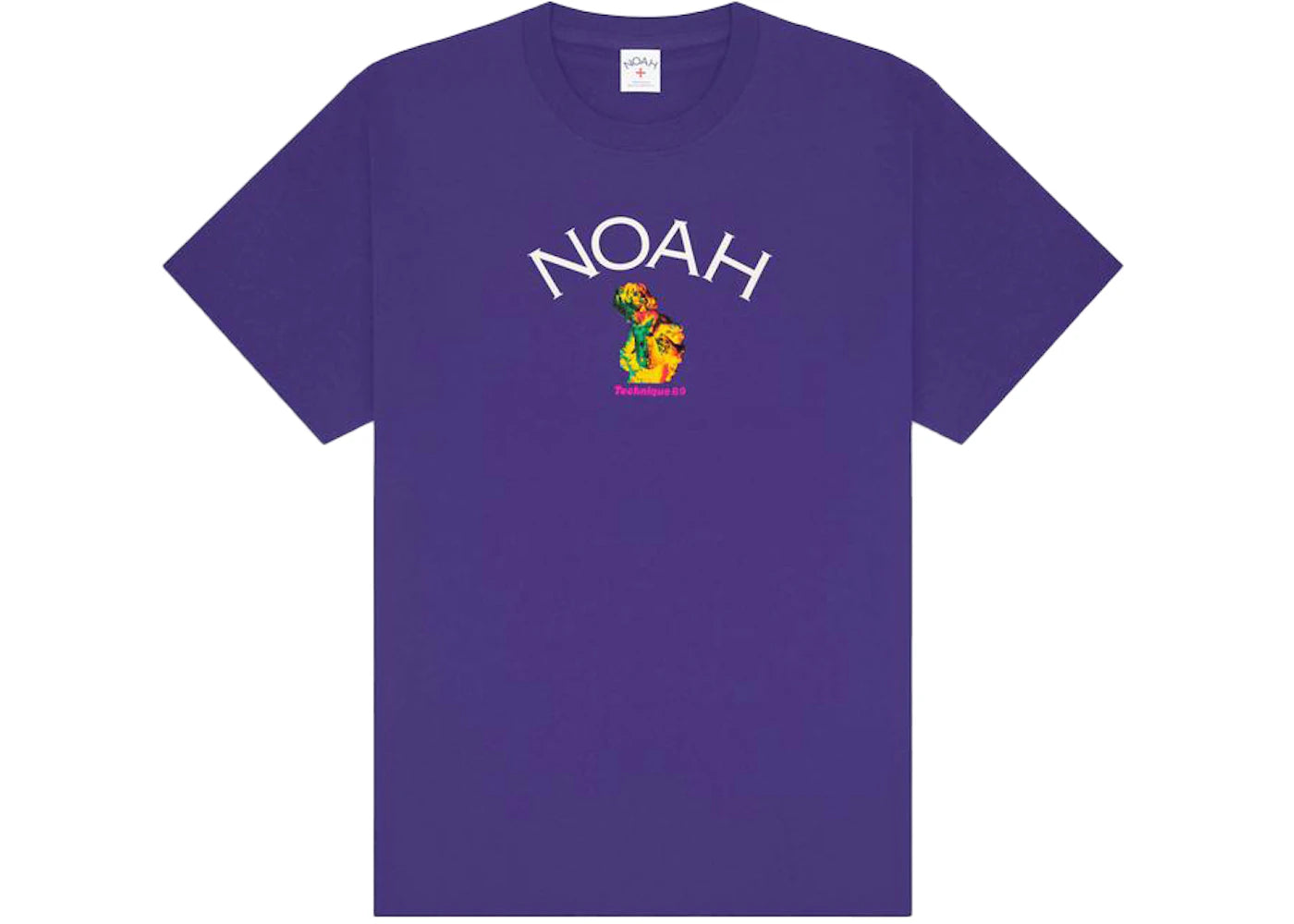 Noah x New Order Core Logo T-shirt Purple