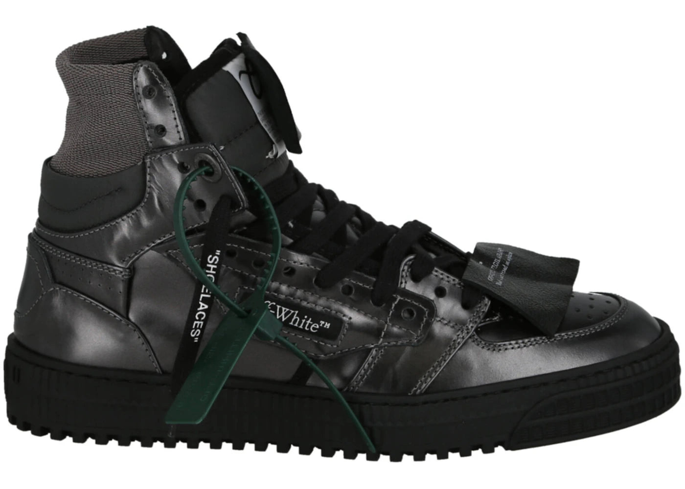 OFF-WHITE 3.0 Off Court Full Laminated Sneaker Dark Grey