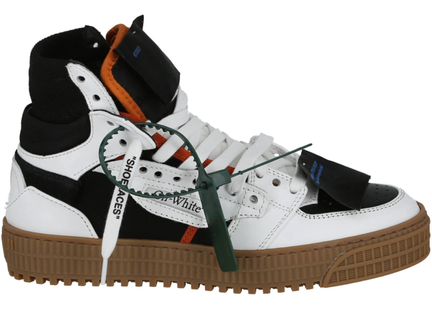 OFF-WHITE 3.0 Off Court High-Top Sneaker White Black (Women's)