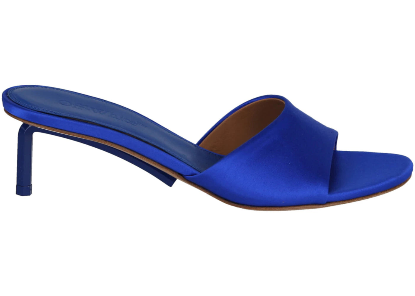 OFF-WHITE Allen Silk Blend Mule Blue (Women's)