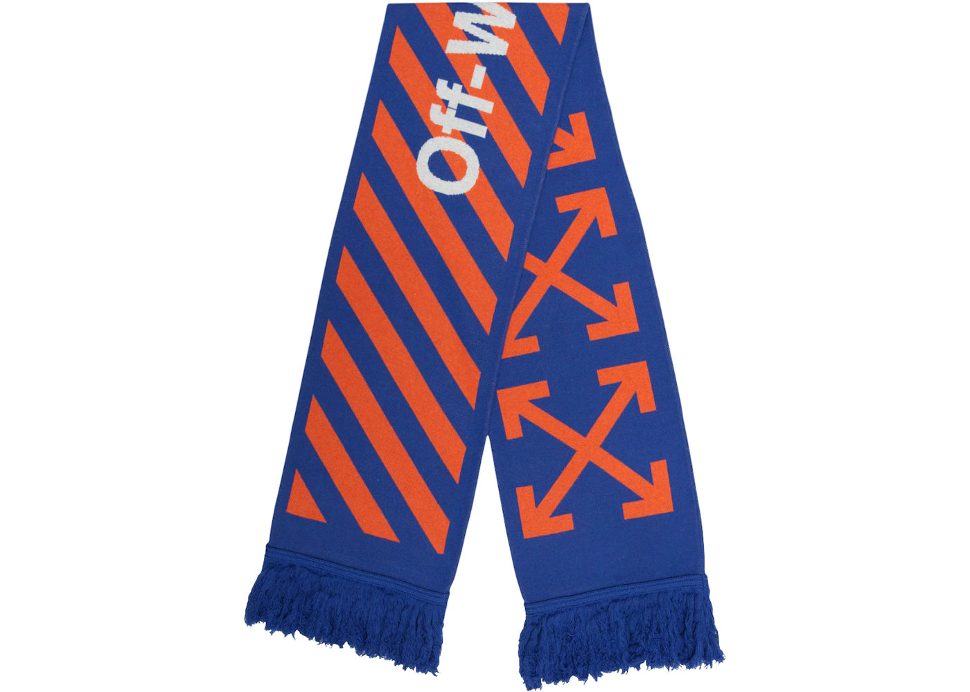 OFF-WHITE Arrows Scarf Orange/Blue