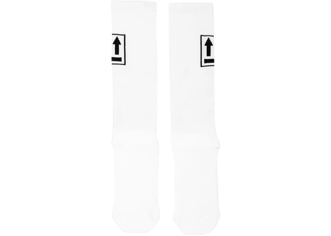 OFF-WHITE Arrows Socks (SS19) White/Black