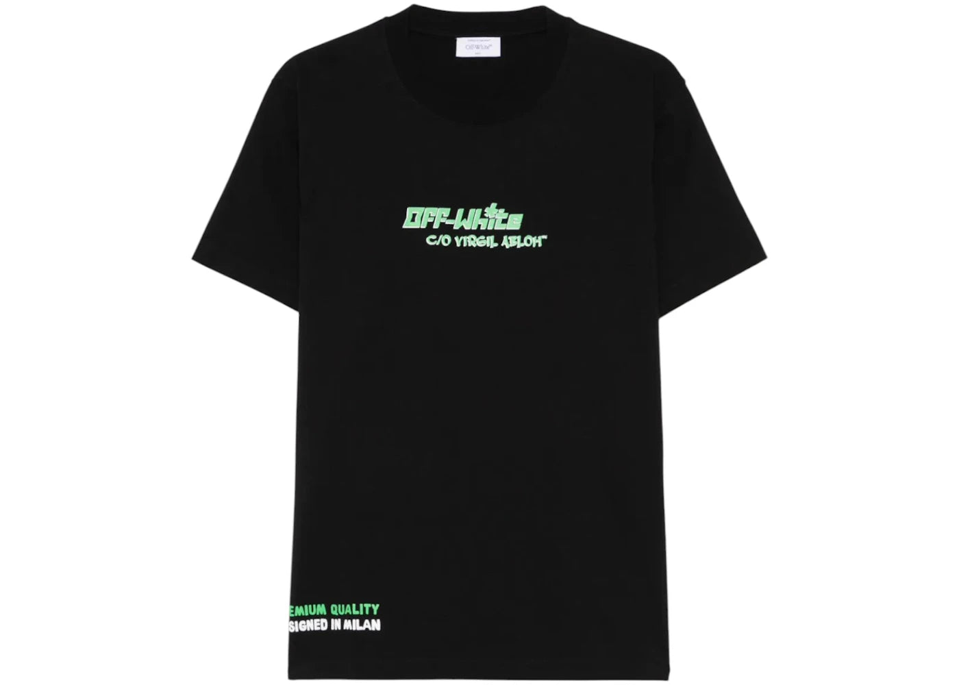 OFF-WHITE Barber 2 Slim SS Tee Black/White