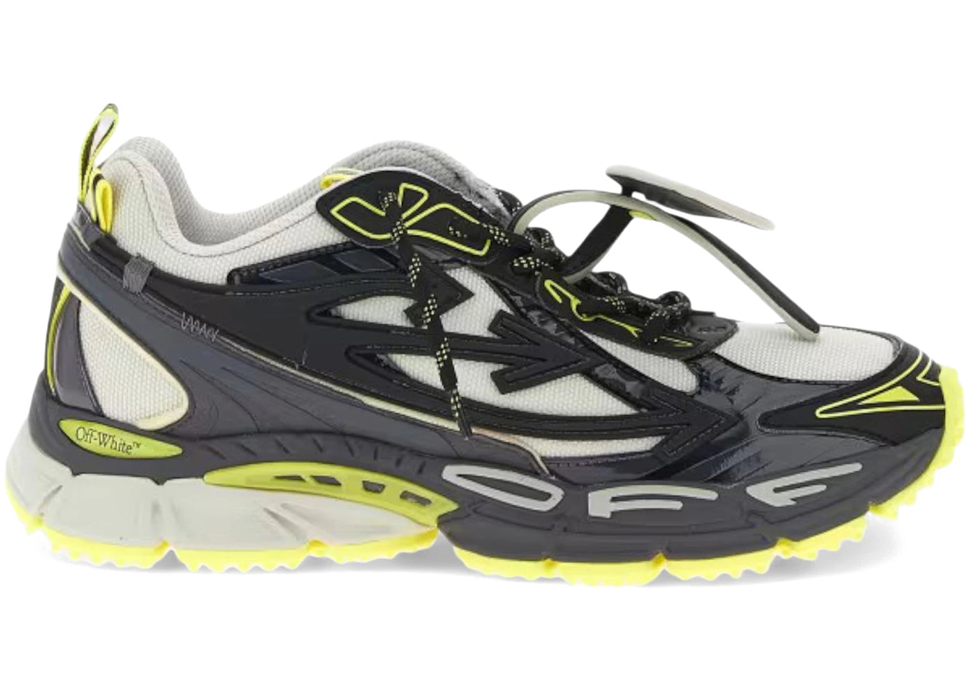 OFF-WHITE Be Right Back Black Lemon Yellow