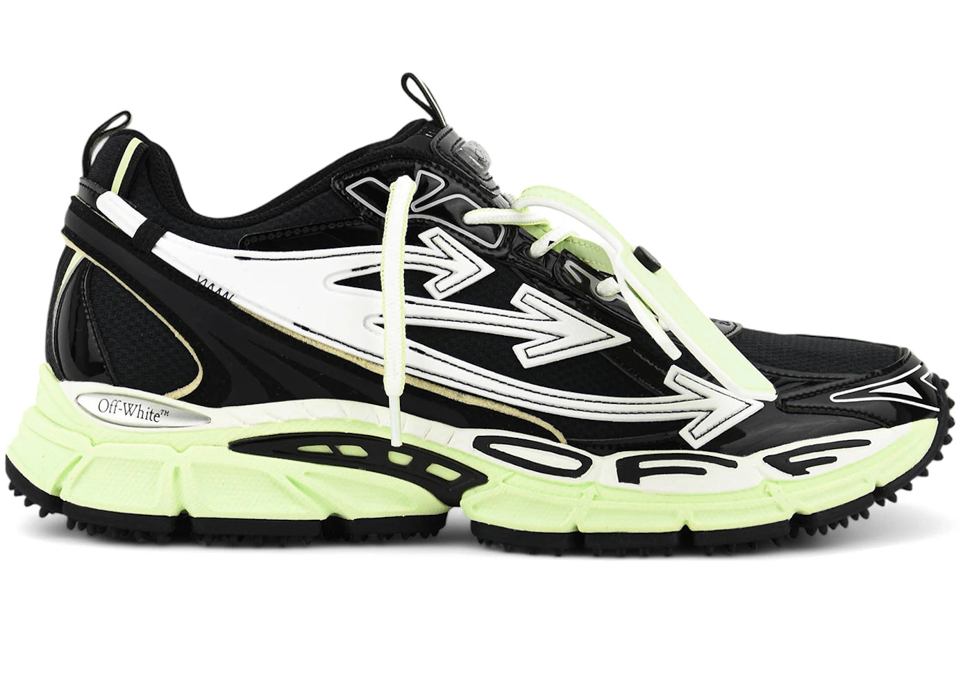 OFF-WHITE Be Right Back Black Lime