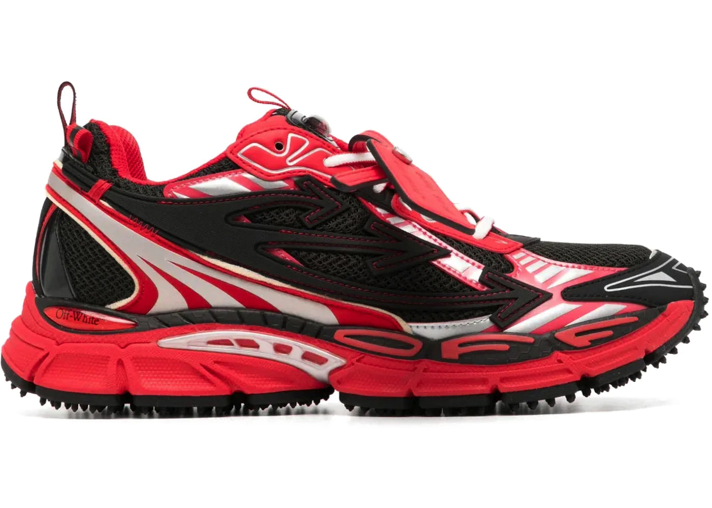 OFF-WHITE Be Right Back Black Red