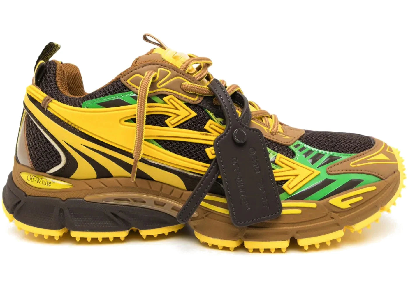 OFF-WHITE Be Right Back Brown Yellow