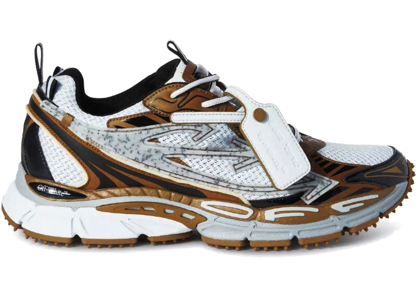 OFF-WHITE Be Right Back Silver Bronze