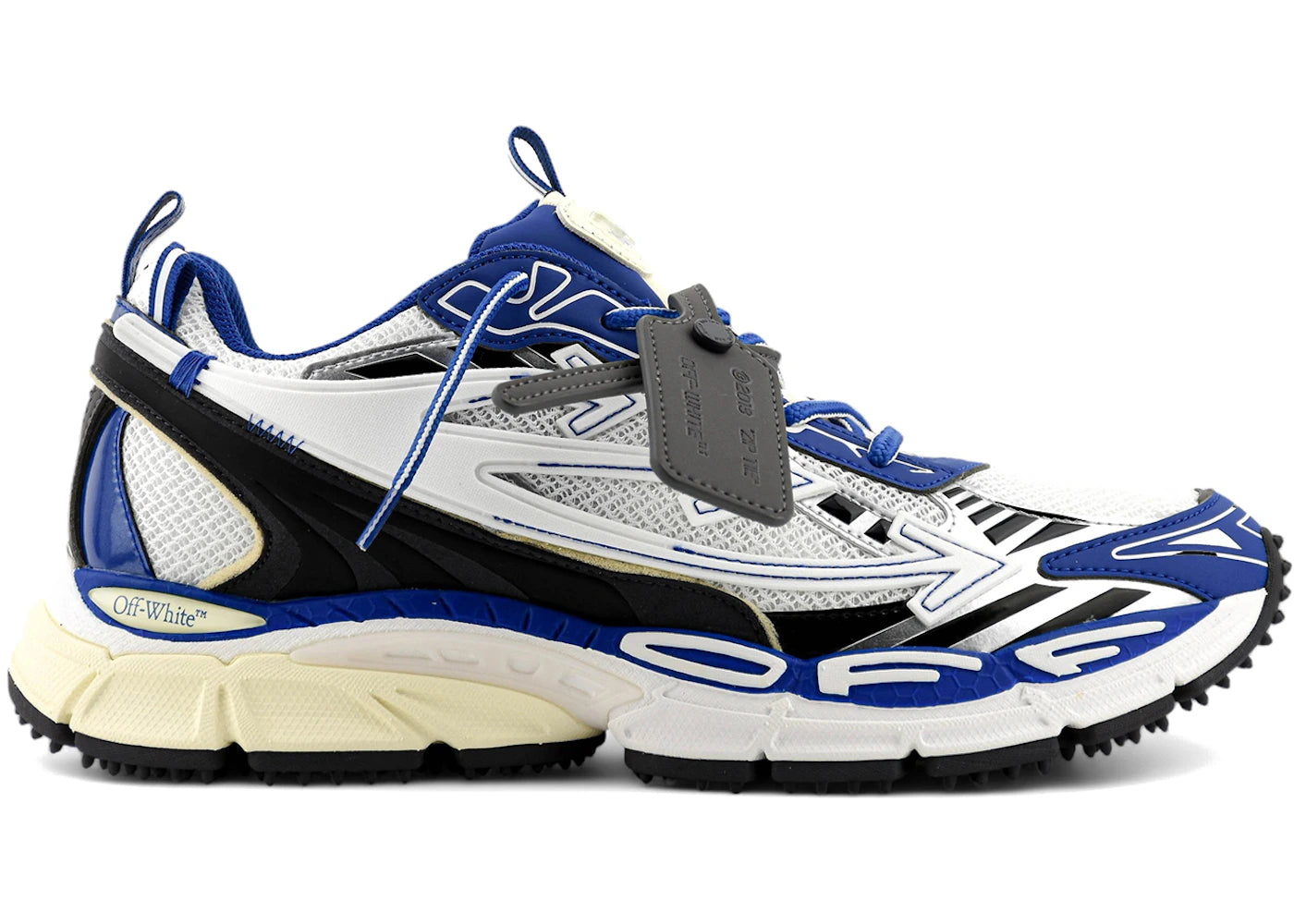 OFF-WHITE Be Right Back White Blue Black