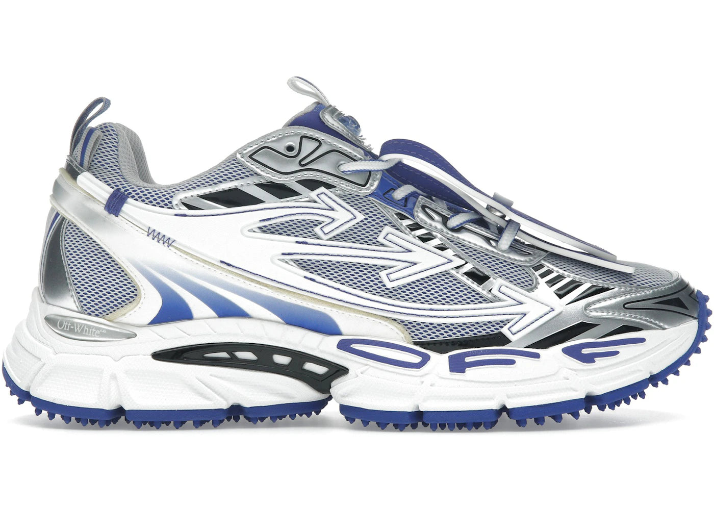 OFF-WHITE Be Right Back White Blue