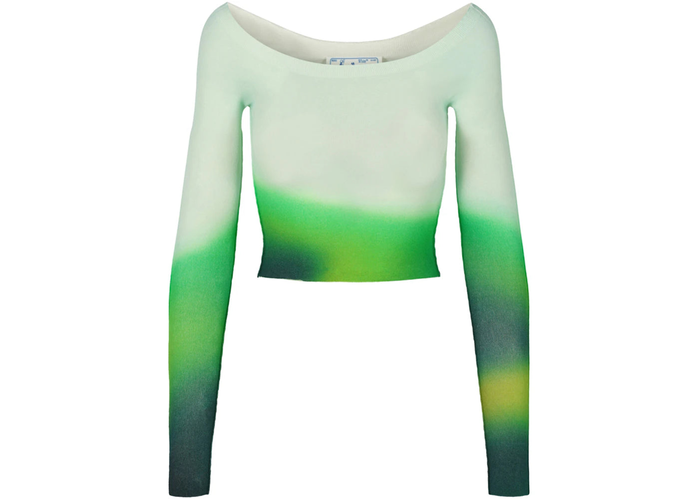 OFF-WHITE Blurred Seamless Knit Top Multi