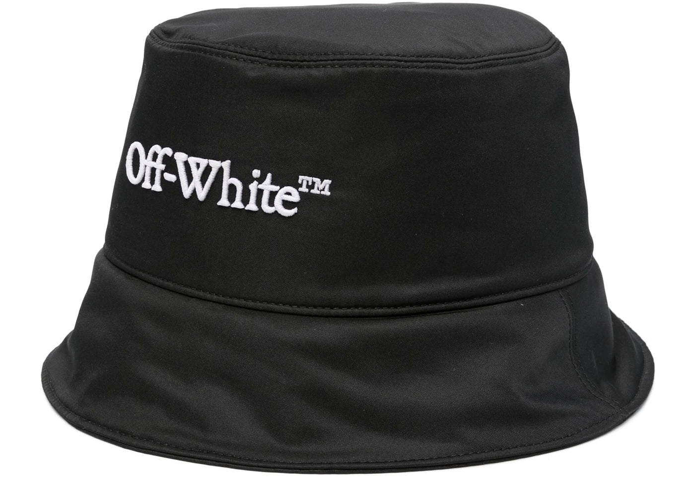 OFF-WHITE Bookish Bucket Hat Black/White