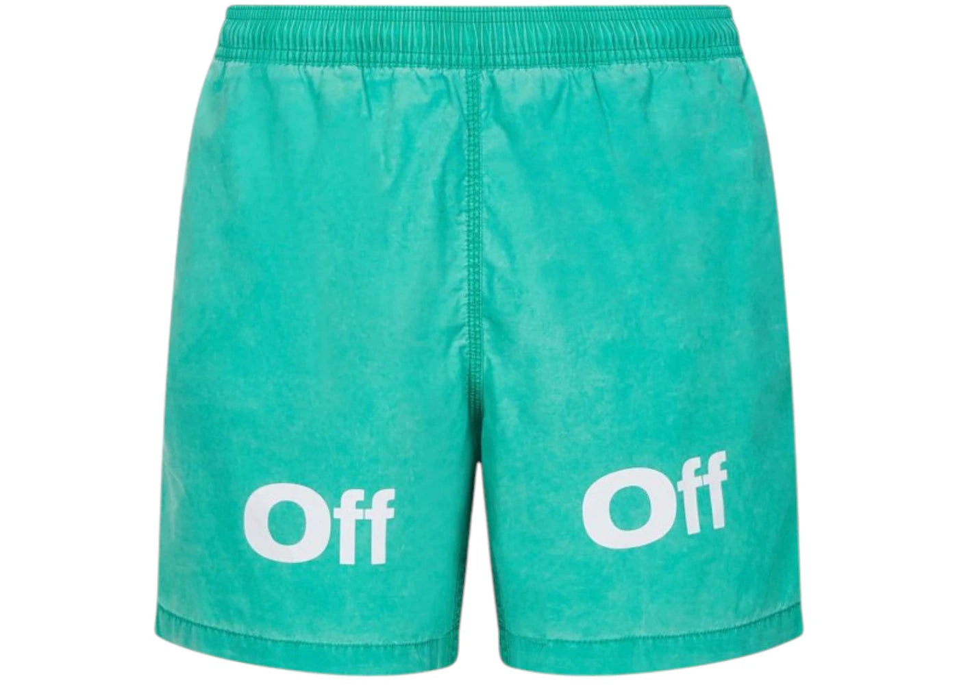 OFF-WHITE Bounce Off Sunset Swimshort Green