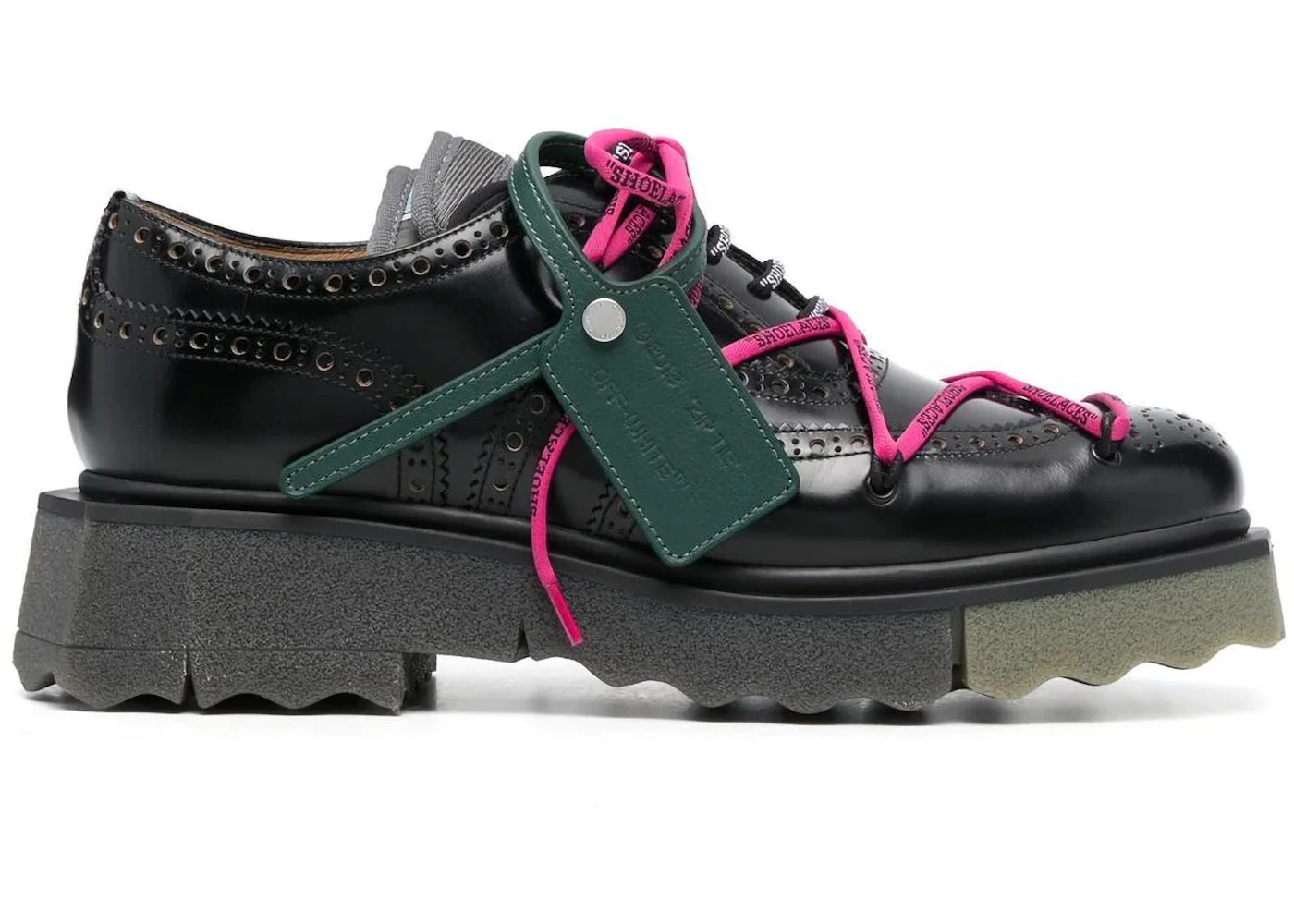 OFF-WHITE Burwood Leather Brogues Church's Black