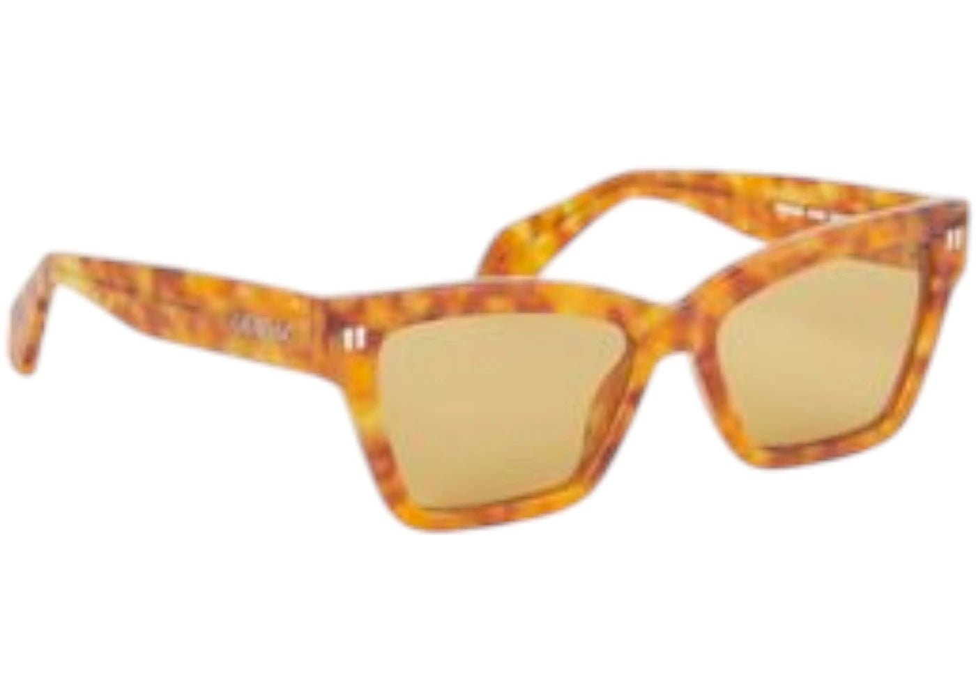 OFF-WHITE Cincinnati Sunglasses Light Havana Camel (OERI110C99PLA0016D62-FR)