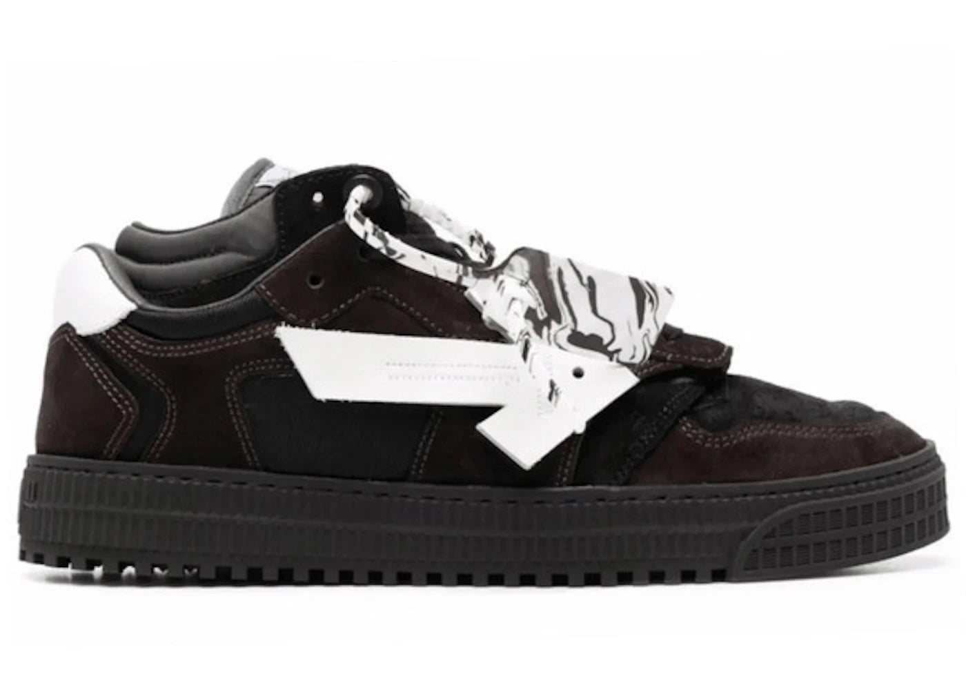 OFF-WHITE Floating Arrow Low Black White (Women's)