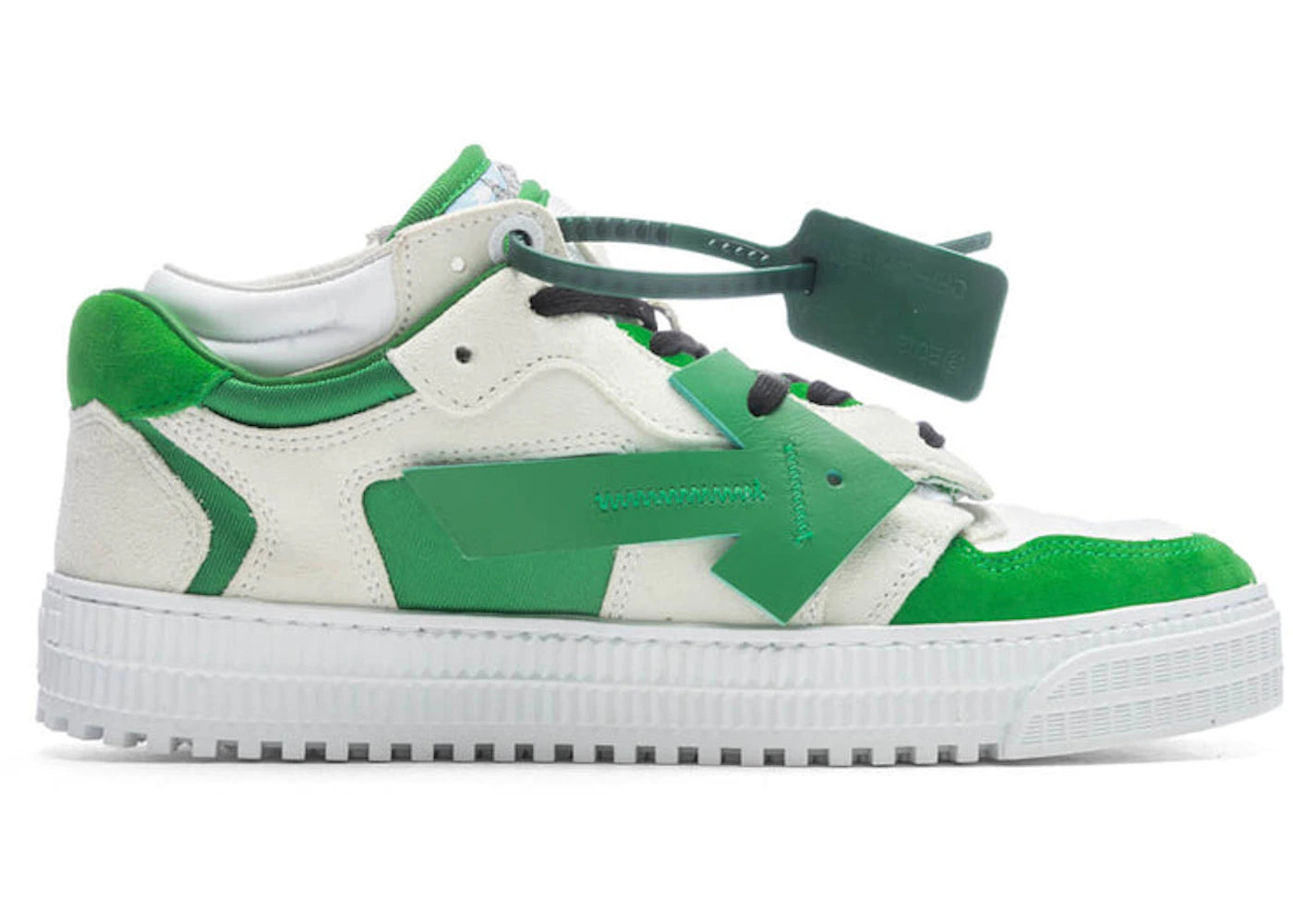 OFF-WHITE Floating Arrow Low White Green Black