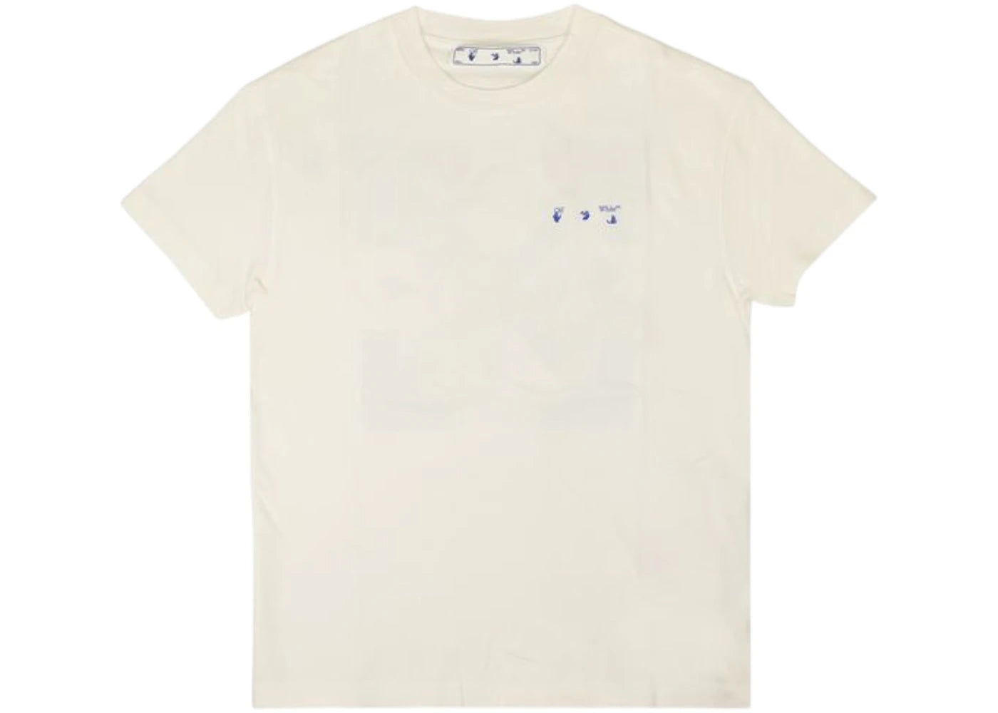 OFF-WHITE Flowers Arrows Reg T-shirt White/Blue