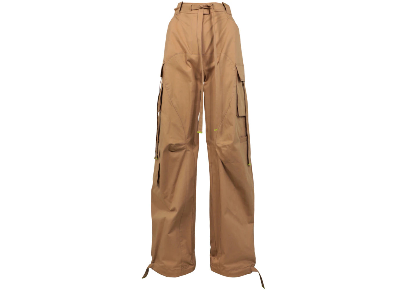 OFF-WHITE Gabardine Cargo Pants Beige