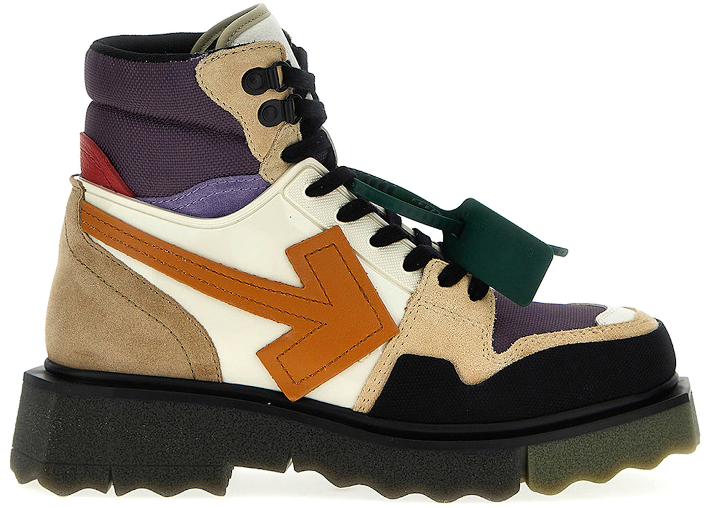 OFF-WHITE Hiking Sponge Sneakerboot Multicolour