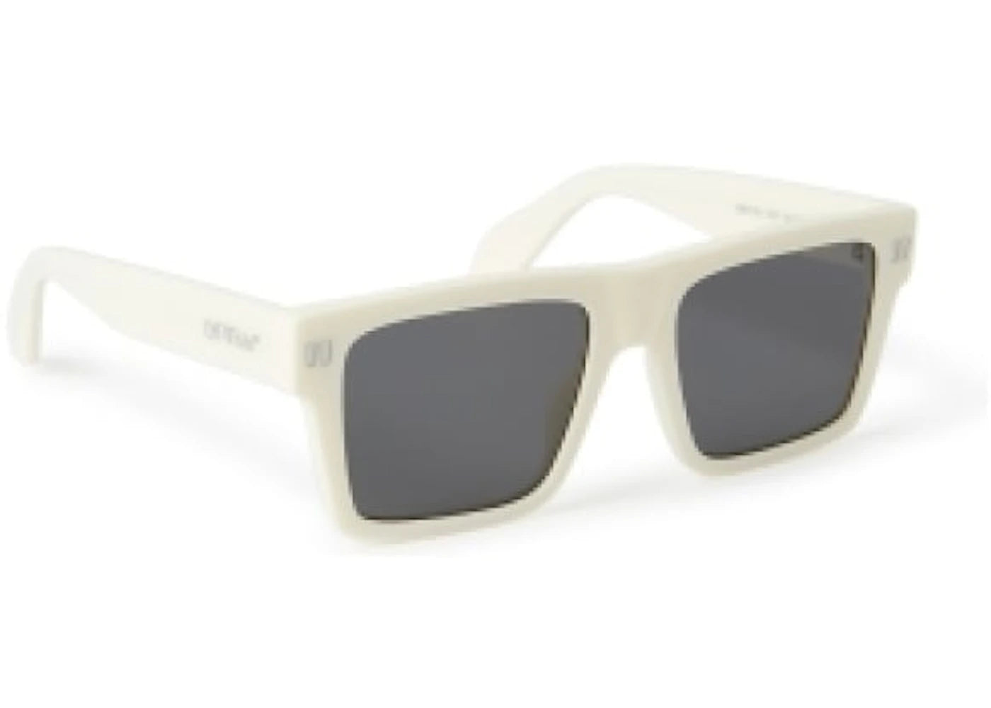OFF-WHITE Lawton Sunglasses White/Dark Grey (OERI109S24PLA0010107-FR)