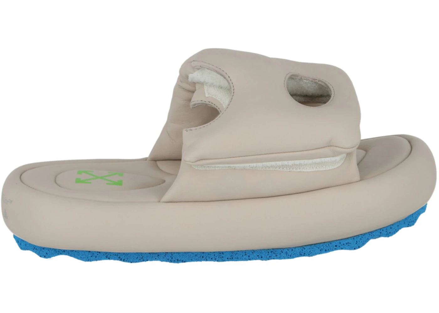 OFF-WHITE Meteor Padded Slide Sand Blue
