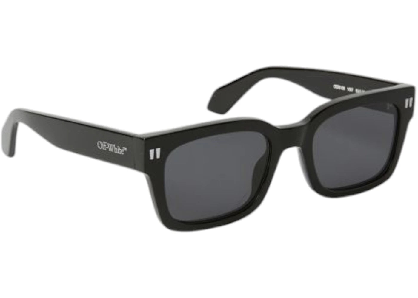 OFF-WHITE Midland Sunglasses Black Dark Grey (OERI108S24PLA0011007-FR)
