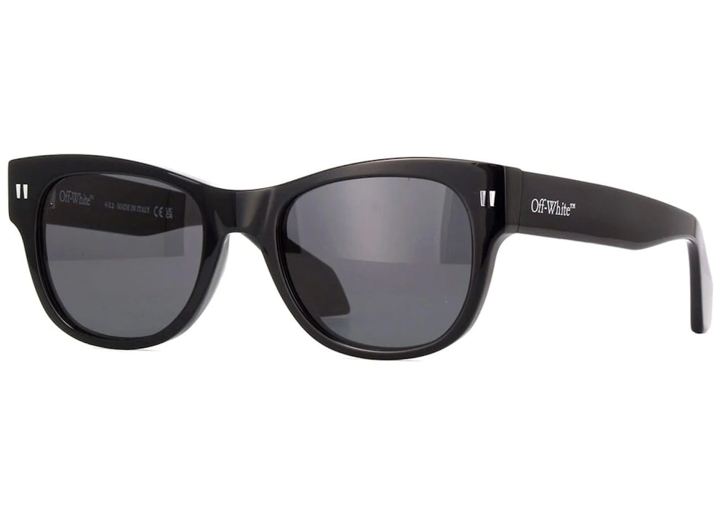 OFF-WHITE Moab Sunglasses Black/Dark Grey (OERI107S24PLA0011007-FR)