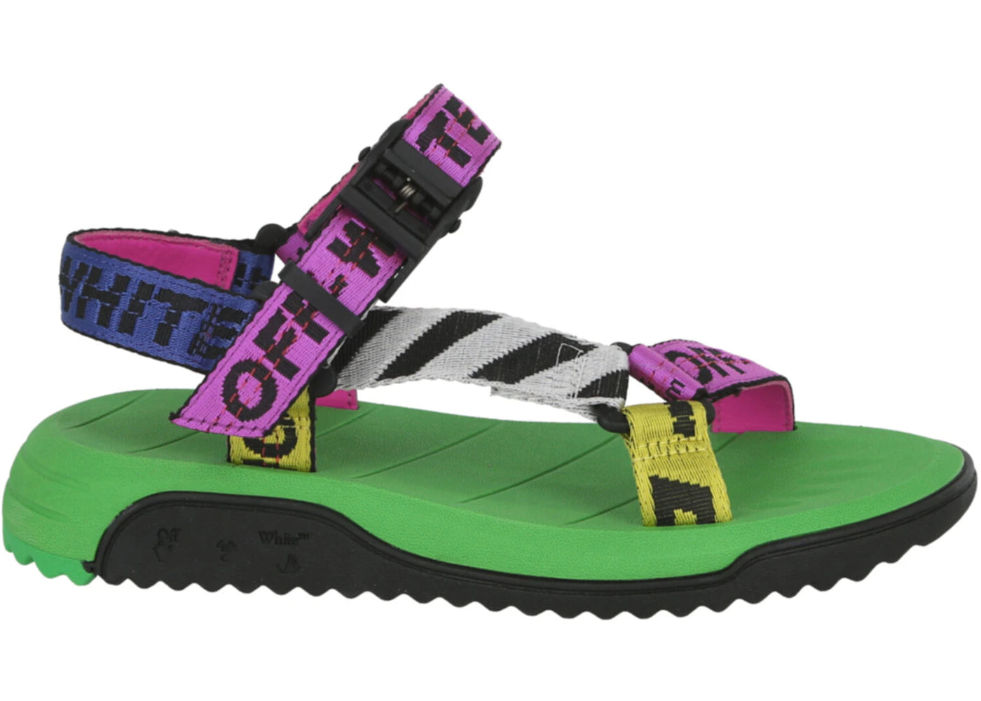 OFF-WHITE New Trek Sandal Fuchsia Green (Women's)