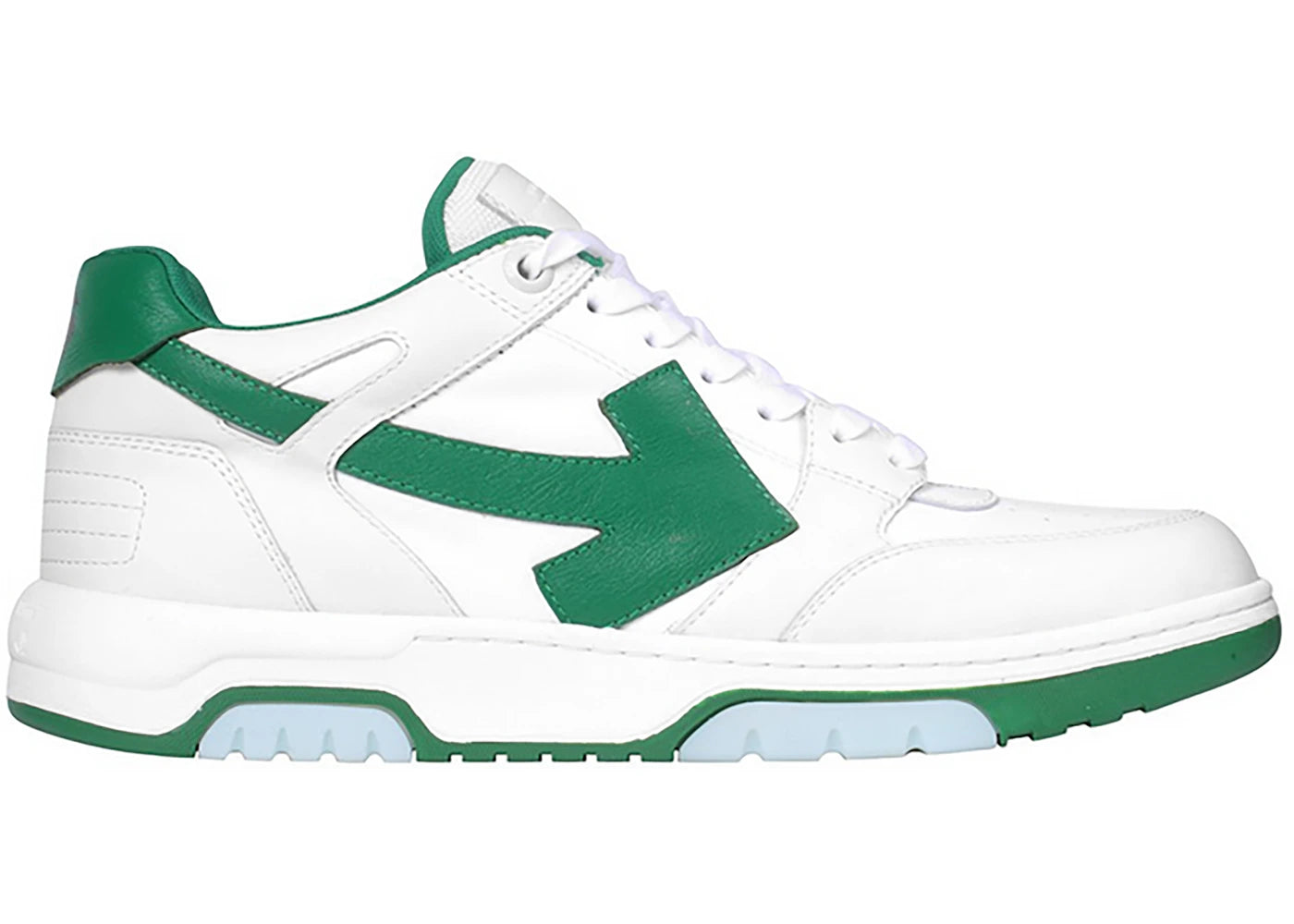 OFF-WHITE OOO Low Out Of Office White Green
