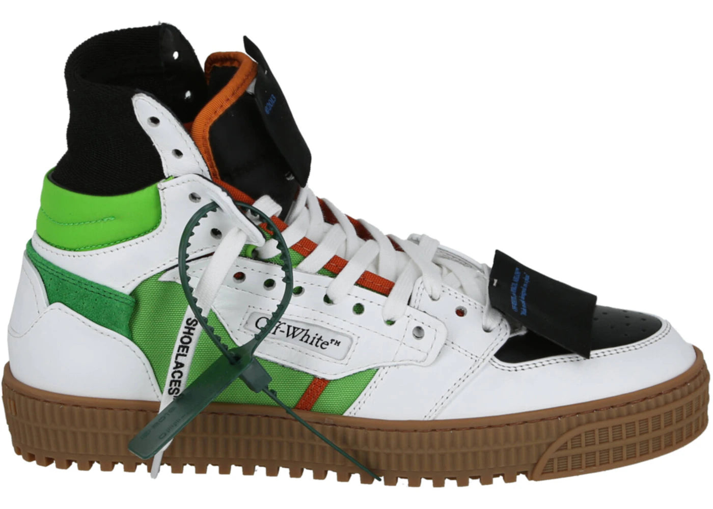 OFF-WHITE Off-Court 3.0 High-Top Sneaker White Green