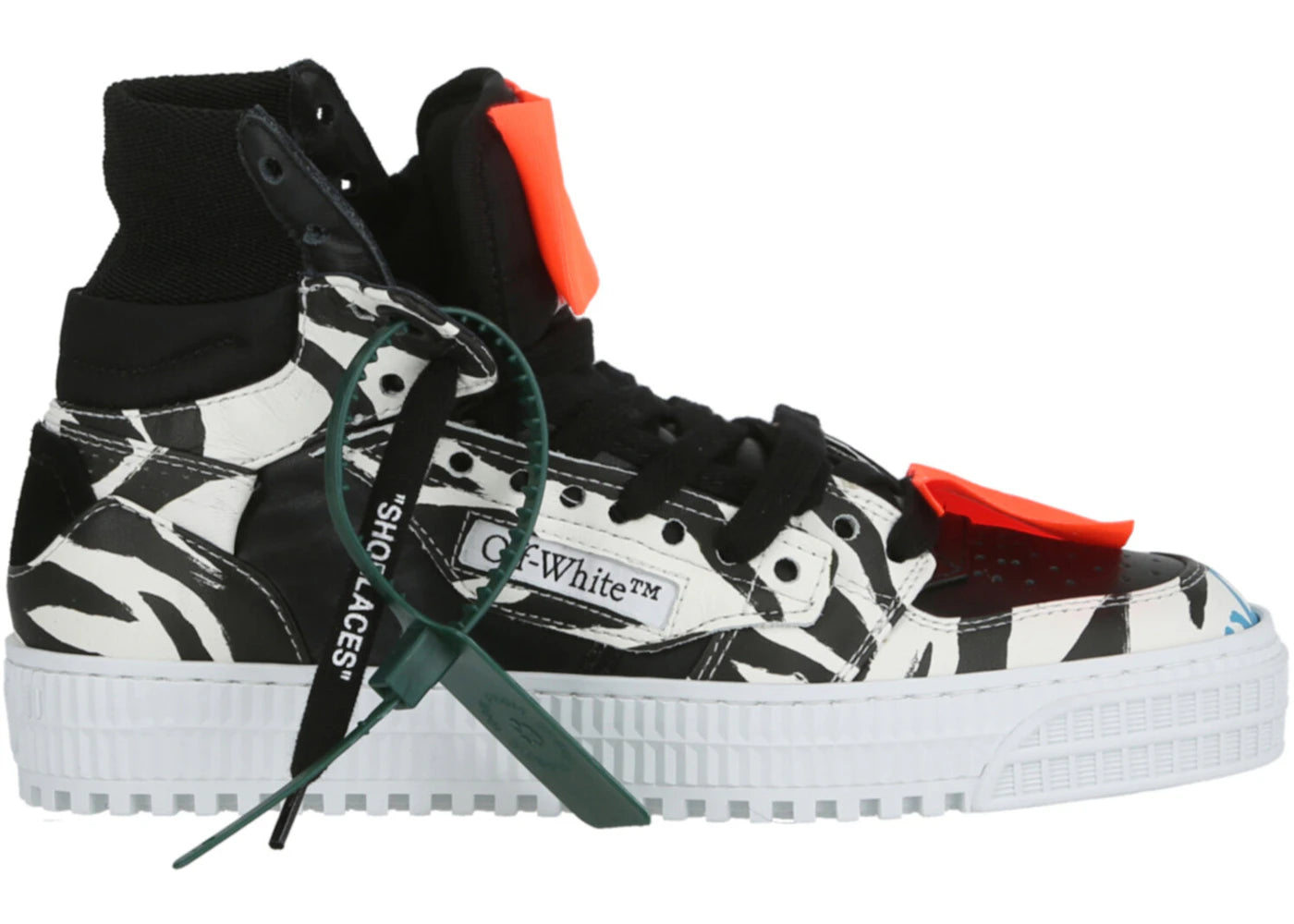 OFF-WHITE Off-Court 3.0 High Top Sneaker Zebra (Women's)