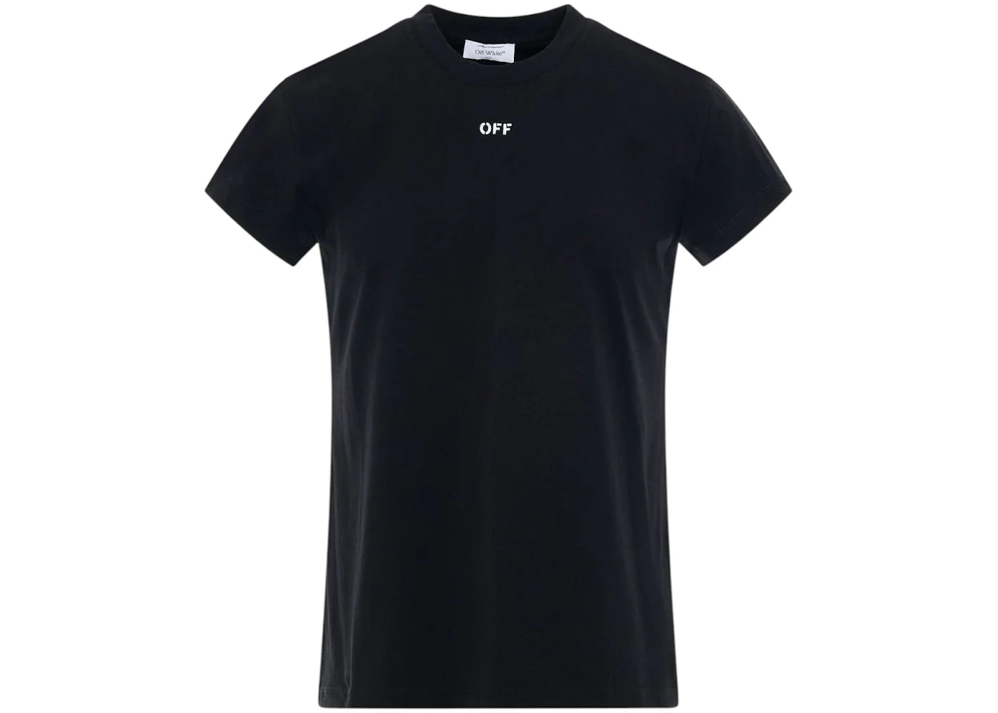 OFF-WHITE Off Stamp Shaped T-shirt Black/White