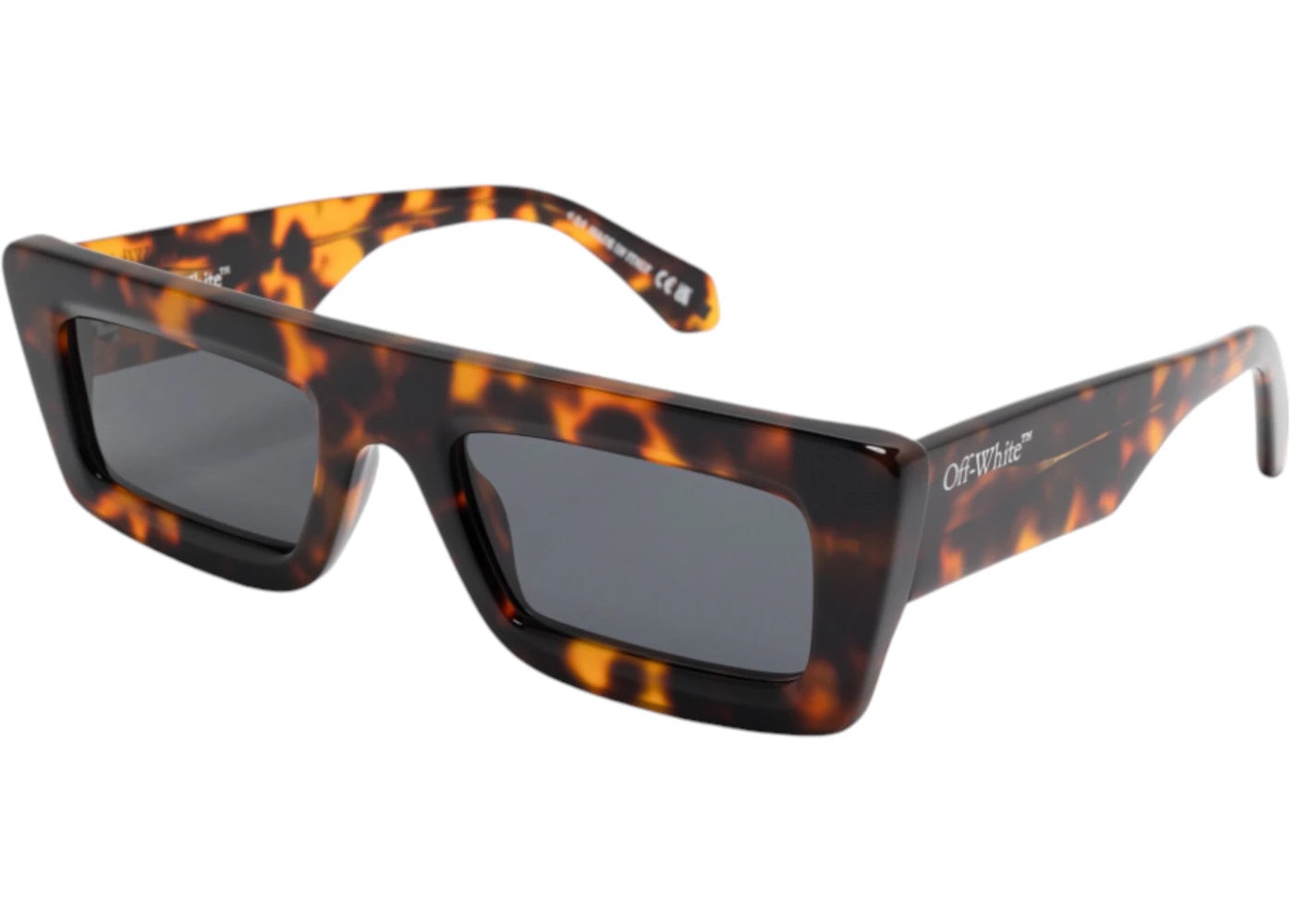 OFF-WHITE Ontario Sunglasses Havana Dark Grey (OERI136F24PLA0016007-FR)