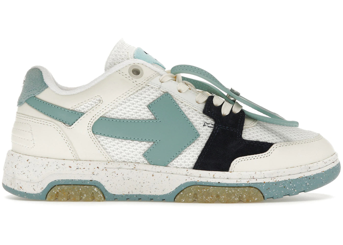 OFF-WHITE Out Of Office Low Slim White Light Blue