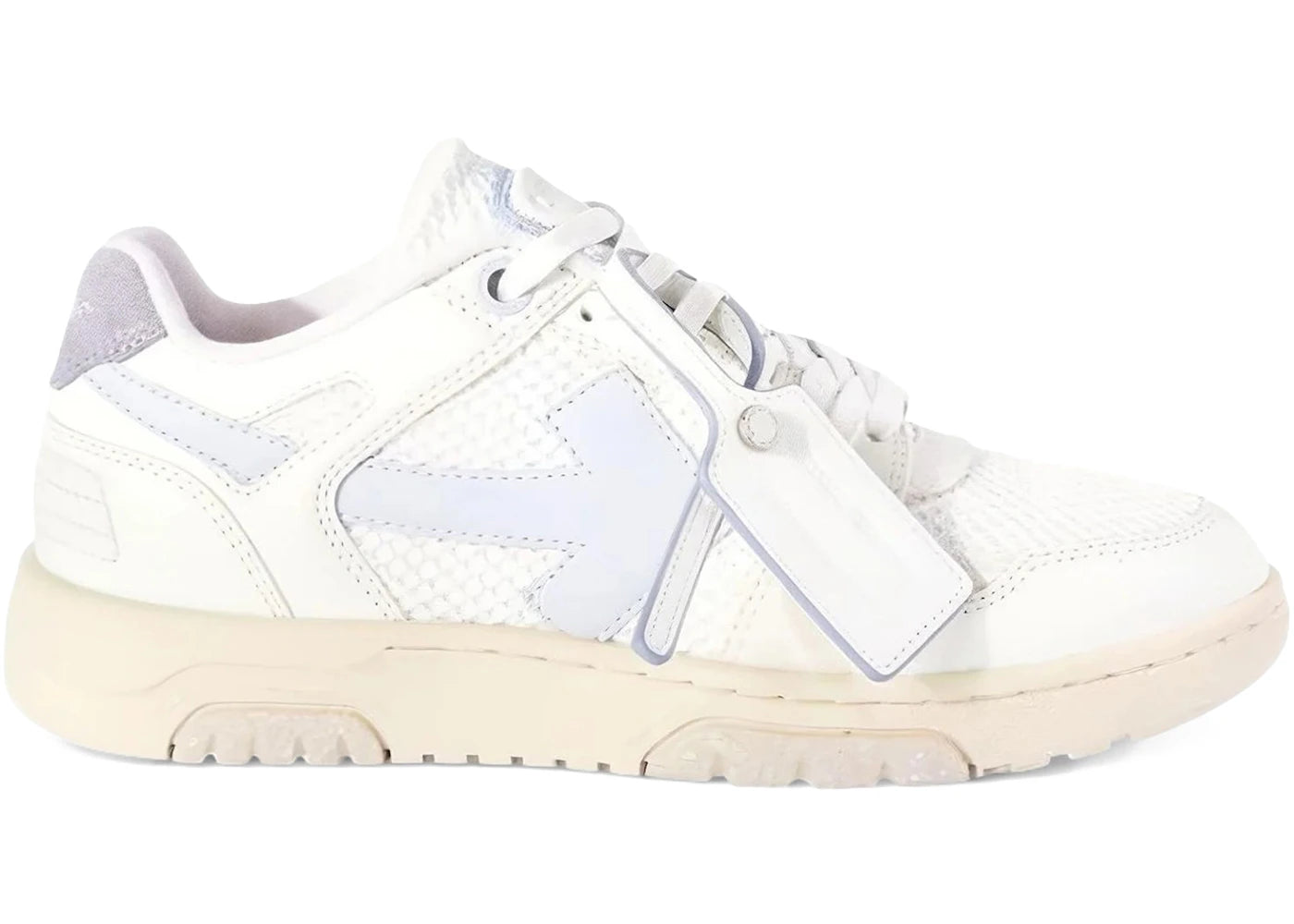 OFF-WHITE Out Of Office OOO Low Slim White Purple (Women's)