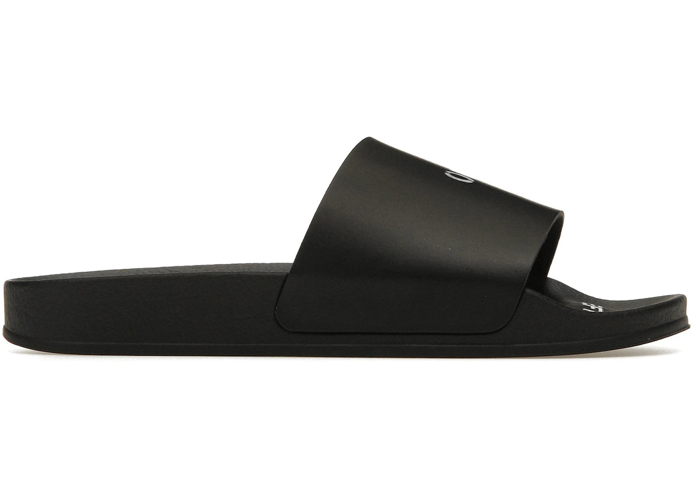 OFF-WHITE Pool Slides Black White (Women's) (SS22)