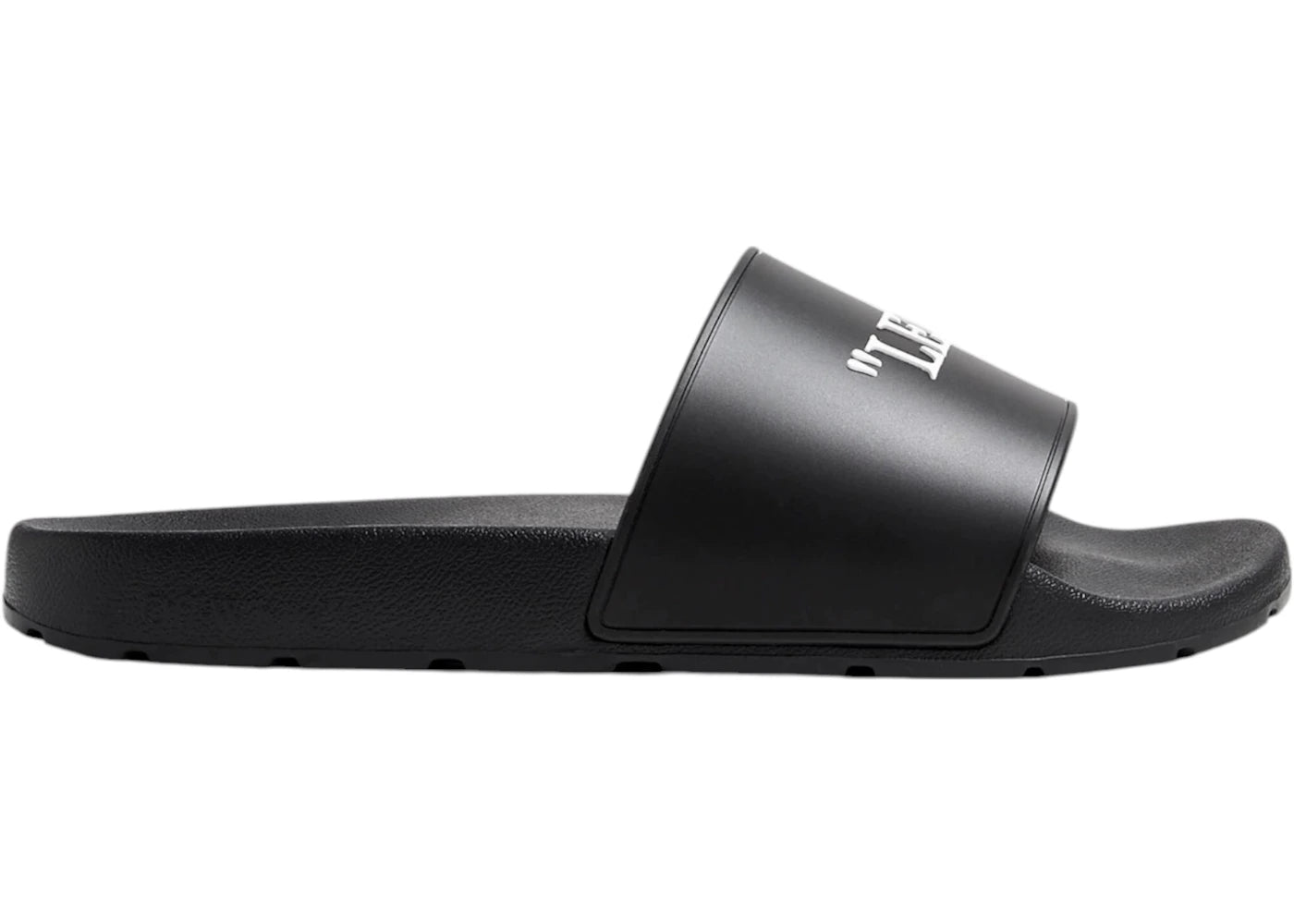 OFF-WHITE Quote Sliders Black White (Women's)